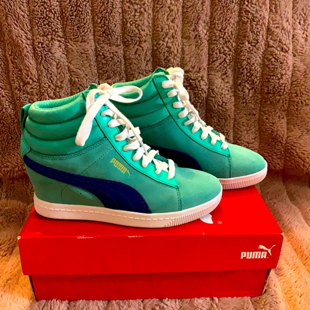 Puma Suede High Top Sneakers